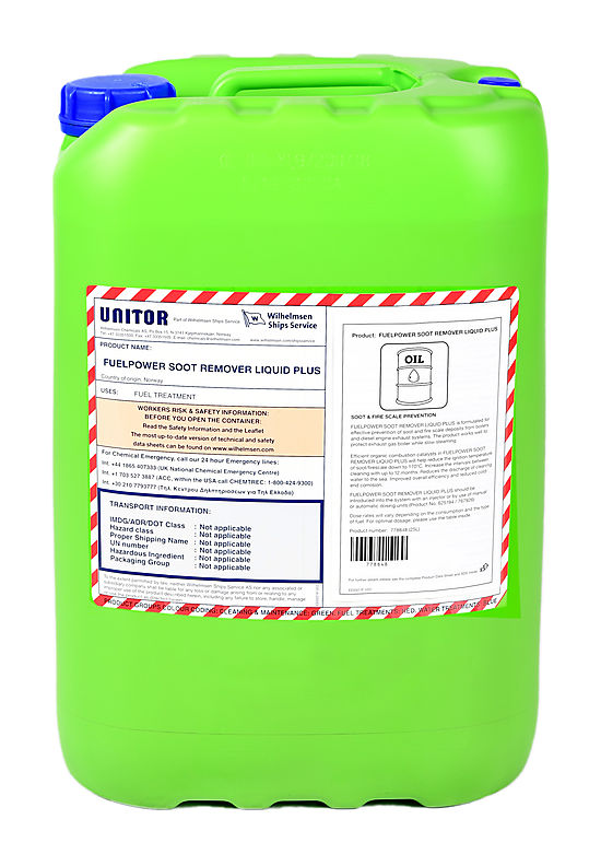 Unitor Chemical - Soot Remover Liquid Plus