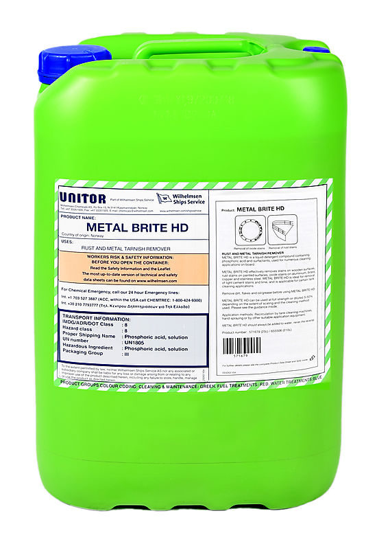 Unitor Metal Brite Msds, Metal Brite Data Sheet, Marine Chemical Supplier in India, Unitor Distributor in India, Unitor Marine Chemical in India, Unitor Marine Chemical Price in India, Unitor, Drew Marine Chemical Supplier, Rochom Marine Chemical Supplier, Marichem Marine Chemical Supplier, Marine Deck Store, Marine Ship Chemical, Marine cleaning and maintenance, Ship Supplier, Unitor Shipping Agent, Unitor Marine Chemical buyer and seller india